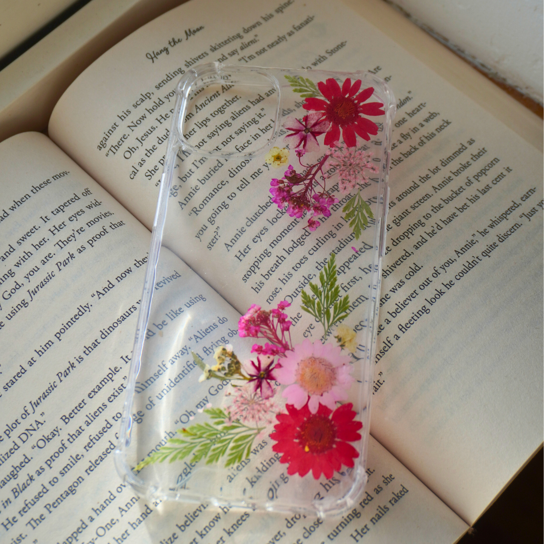 Real Pressed Flower Resin Phone Case